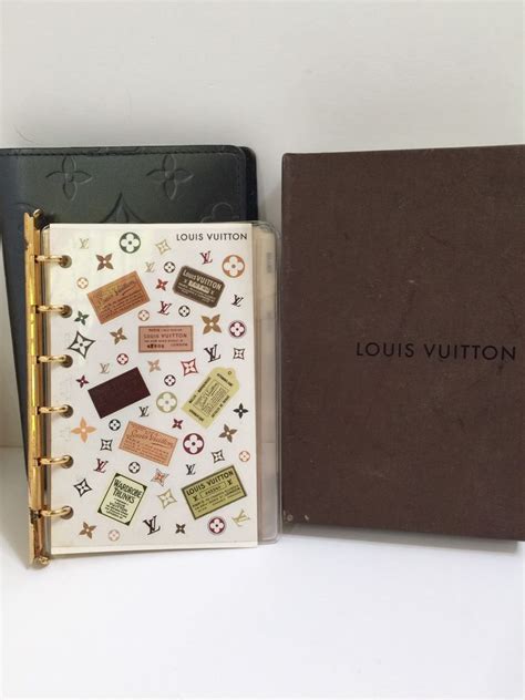 louis vuitton agenda refill 2024